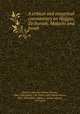 A critical and exegetical commentary on Haggai, Zechariah, Malachi and Jonah, Mitchell, Hinckley Gilbert Thomas, 1846-1920,Smith, J. M. Powis (John Merlin Powis), 1866-1932,Bewer, Julius A. (Julius August), 1877-1953 
