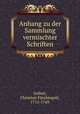Anhang zu der Sammlung vermischter Schriften, 