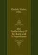 Der Freiheitsbegriff bei Kant und Schopenhauer, Ehrlich, Walter, 1896- 