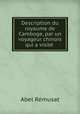 Description du royaume de Camboge, par un voyageur chinois qui a visit ., 