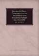 Denkschriften - sterreichische Akademie der Wissenschaften. bd. 31 1871, Akademie der Wissenschaften in Wien. Mathematisch-Naturwissenschaftliche Klasse 