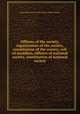 Officers of the society, organization of the society, constitution of the society, roll of members, officers of national society, constitution of national society, Sons of the American Revolution. Maine Society 