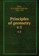 Principles of geometry. v.1, Baker, H. F. (Henry Frederick), 1866-1956 