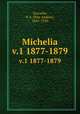 Michelia. v.1 1877-1879, Saccardo, P. A. (Pier Andrea), 1845-1920 