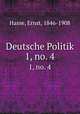 Deutsche Politik. 1, no. 4, Hasse, Ernst, 1846-1908 
