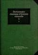 Dictionnaire classique d`histoire naturelle. 6, 