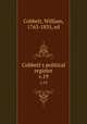 Cobbett`s political register. v.19, Cobbett, William, 1763-1835, ed 