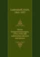 Meine kriegserinnerungen. 1914-1918, Ludendorff, Erich, 1865-1937 