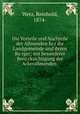 Die Vorteile und Nachteile der Allmenden fur die Landgemeinde und deren Burger; mit besonderer Berucksichtigung der Ackerallmenden, Wetz, Reinhold, 1874- 