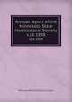 Annual report of the Minnesota State Horticultural Society. v.26 1898, Minnesota State Horticultural Society 
