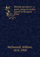 Manita microform : a poem, being an Indian legend of Sturgeon Point, McDonnell, William, 1814-1900 