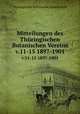 Mitteilungen des Thringischen Botanischen Vereins. v.11-15 1897-1901, 
