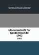 Monatsschrift fr Kakteenkunde. 1902, Schumann, K. (Karl), 1851-1904,Arendt, Paul,Deutsche Kakteen-Gesellschaft 