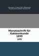 Monatsschrift fr Kakteenkunde. 1899, Schumann, K. (Karl), 1851-1904,Arendt, Paul,Deutsche Kakteen-Gesellschaft 