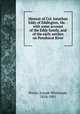 Memoir of Col. Jonathan Eddy of Eddington, Me. : with some account of the Eddy family, and of the early settlers on Penobscot River, Porter, Joseph Whitcomb, 1824-1901 