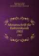 Monatsschrift fr Kakteenkunde. 1905, Schumann, K. (Karl), 1851-1904,Arendt, Paul,Deutsche Kakteen-Gesellschaft 