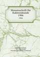 Monatsschrift fr Kakteenkunde. 1906, Schumann, K. (Karl), 1851-1904,Arendt, Paul,Deutsche Kakteen-Gesellschaft 