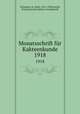 Monatsschrift fr Kakteenkunde. 1918, Schumann, K. (Karl), 1851-1904,Arendt, Paul,Deutsche Kakteen-Gesellschaft 