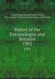 Report of the Entomologist and Botanist. 1902, Central Experimental Farm (Ottawa, Ont.),Canada. Division of Entomology and Botany 