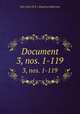 Document. 3, nos. 1-119, New York (N.Y.). Board of Aldermen 