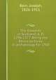 The Edwards in Scotland, A. D. 1296-1377. Being the Rhind lectures in archology for 1900, Bain, Joseph, 1826-1911 