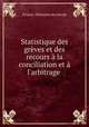 Statistique des grves et des recours la conciliation et l`arbitrage ., France. Direction du travail 