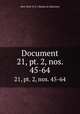 Document. 21, pt. 2, nos. 45-64, New York (N.Y.). Board of Aldermen 