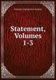 Statement, Volumes 1-3, Palestine Exploration Society 
