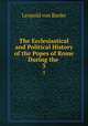 The Ecclesiastical and Political History of the Popes of Rome During the .. 3, Leopold von Ranke 