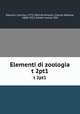 Elementi di zoologia. t 2pt1, Ranzani, Camillo, 1775-1841,Richmond, Charles Wallace, 1868-1932, former owner. DSI 