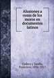 Alusiones a cosas de los moros en documentos latinos, 