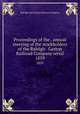 Proceedings of the . annual meeting of the stockholders of the Raleigh & Gaston Railroad Company serial. 1859, Raleigh and Gaston Railroad Company 