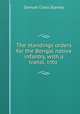 The standings orders for the Bengal native infantry, with a transl. into ., Samuel Cross Starkey 