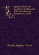 Epistle of Paul the Apostle to the Romans: With Introduction, Paraphrase, Notes, Charles Hughes Terrot 