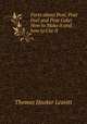 Facts about Peat, Peat Fuel and Peat Coke: How to Make it and how to Use It ., Thomas Hooker Leavitt 