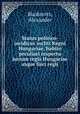 Status politico-juridicus incliti Regni Hungariae, habito peculiari respectu jurium regis Hungariae atque fisci regii, Blaskovits, Alexander 