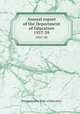 Annual report of the Department of Education. 1937-39, Massachusetts. Dept. of Education 