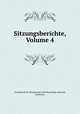 Sitzungsberichte, Volume 4, 