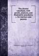 The shorter catechism, with proofs, analyses, and illustrative anecdotes, & c. for teachers and parents, Westminster Assembly (1643-1652),Steel, Robert, ed 