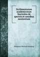 Sicilimentorum academicorum fasciculus de spectris et omnibus morientium, Johannes Michael Sonntag 