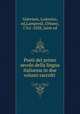 Poeti del primo secolo della lingua italianna in due volumi raccolti, Valeriani, Lodovico, ed,Lampredi, Urbano, 1761-1838, joint ed 