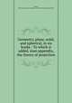 Geometry, plane, solid, and spherical, in six books : To which is added, inan appendix, the theory of projection, Morton, Pierce,Society for the Diffusion of Useful Knowledge (Great Britain) 