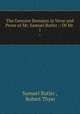 The Genuine Remains in Verse and Prose of Mr. Samuel Butler .: Of Mr .. 1, Samuel Butler , Robert Thyer 