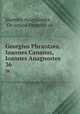 Georgius Phrantzes, Ioannes Cananus, Ioannes Anagnostes, Georgios Phrantzes 