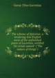 The scheme of Epicurus: a rendering into English verse of the unfinished poem of Lucretius, entitled "De rerum natur" ("The nature of things"), Carus Titus Lucretius 