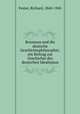 Rousseau und die deutsche Geschichtsphilosophie; ein Beitrag zur Geschichte des deutschen Idealismus, Fester, Richard, 1860-1945 