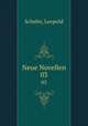 Neue Novellen. 03, Schefer, Leopold 