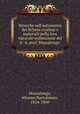 Ricerche sull`autonomia dei licheni crostosi e materiali pella loro naturale ordinazione del d.` A. prof. Massalongo, Massalongo, Abramo Bartolomeo, 1824-1860 