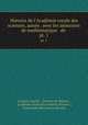 Histoire de l`Acadmie royale des sciences, anne . avec les mmoires de mathmatique & de .. pt. 1, 