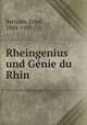 Rheingenius und Gnie du Rhin, Ernst Bertram 